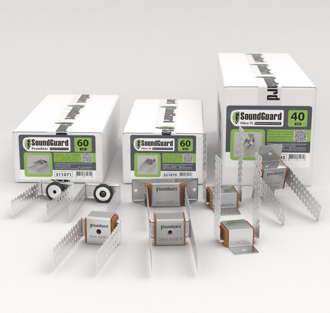 виброподвесы для звукоизоляци